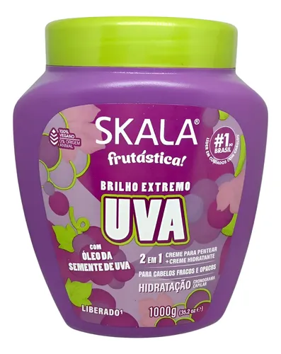 Mascara capilar Hidratación Frutástica Uva 1000ml Skala