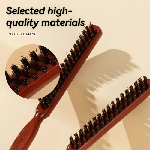 Peine Cola De Rata Con Cerdas Doble Fila Three-row Pointed Tail Comb (high Quality)