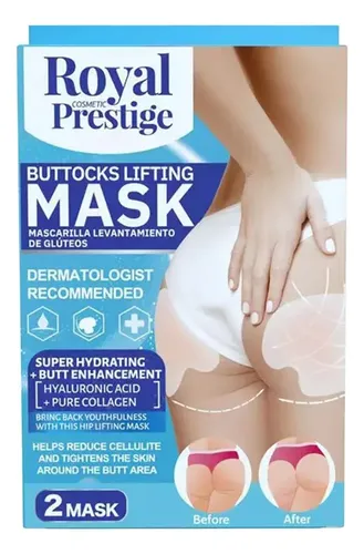 Parche X 2 Reafirma Moldea Gluteos Mascarilla Hidratante Fra