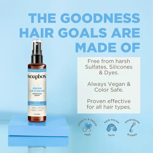 Serum Capilar Soapbox Aceite De Argan Anti Frizz 148ml