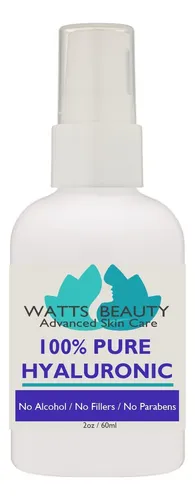 Sérum Hidratante De Ácido Hialurónico Watts Beauty, 2 Onzas