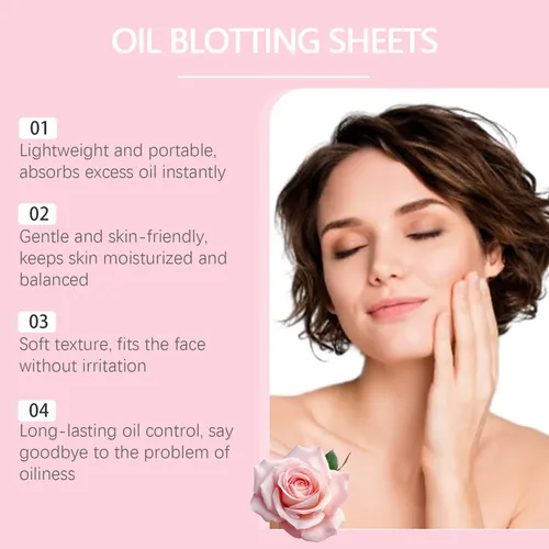El Papel Absorbente De Aceite De Rosas Ouhoe Heartbeat Manti