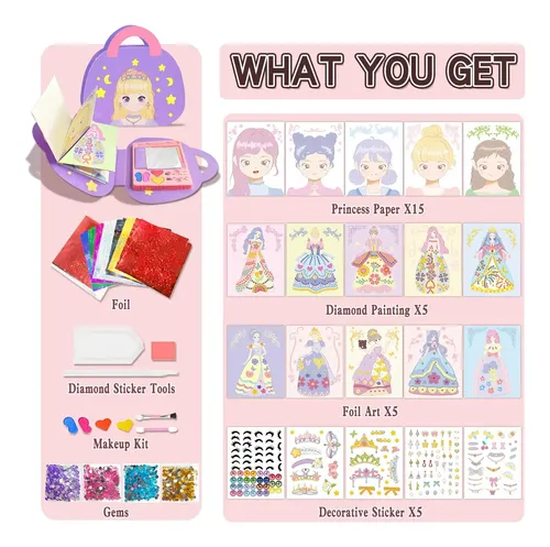 Adorable Set De Maquillaje Toys De 28 × 29,5 Cm: Kit De Jueg