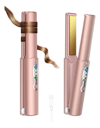Cordless Hair Straightener Urjd Portable Titanium Plate