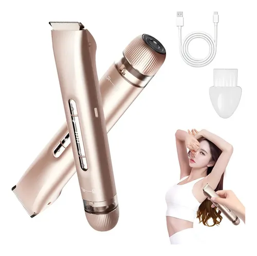Depiladora Electrica 2 En 1 Afeitado Bikini Brazos Y Piernas