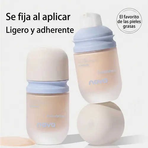 Base Maquillaje Rostro Soft Mate Cobertura Imperfecciones