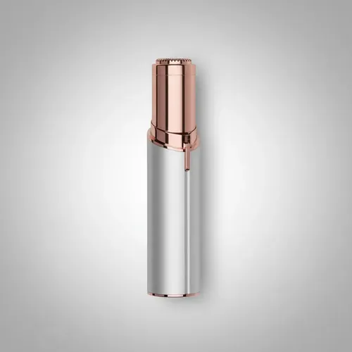 Depiladora facial eléctrica portátil con forma de lápiz labial