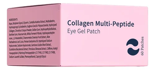 Parches Hidrogel Ojos Colágeno Anti-ojeras Arrugas 60un