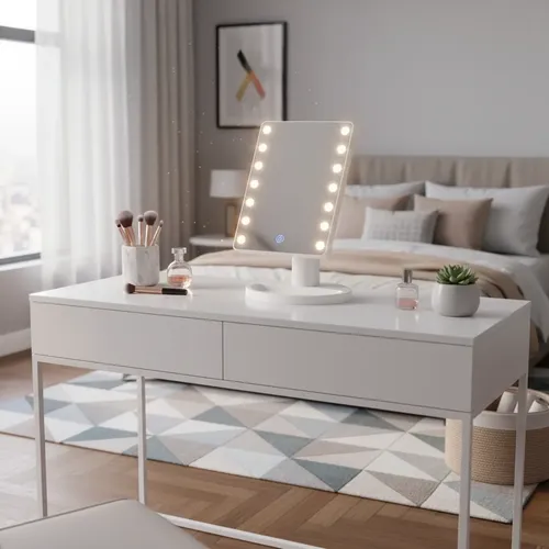 Espejo Con Luz Led Rectangular