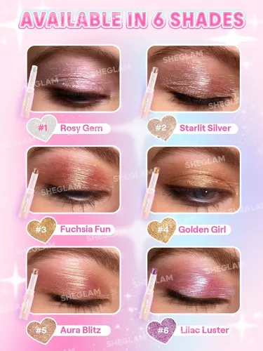 Sheglam Barra De Glaseado Crystal Jelly – Brillo Radiante Tono Del Maquillaje Lilac Luster