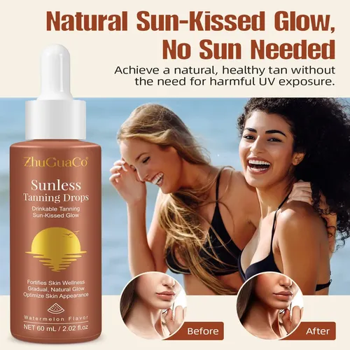 Gotas Bronceadoras Sin Sol Tan Theory Drop To Drink 60 Ml