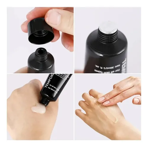Crema Tensora De Ojos Instantánea Temporal, 2 En 1,