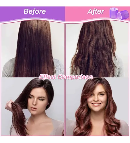 Set De Rulos Para El Cabello Selizo Jumbo 24 Piezas Para Cab