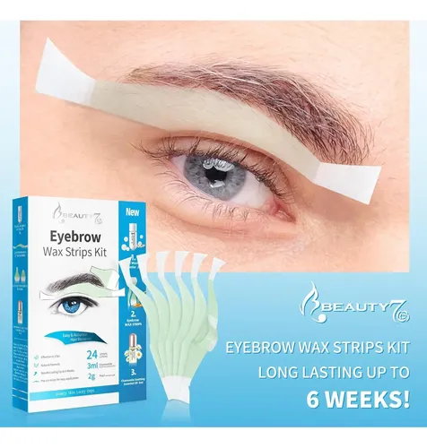 Ceras Depilatorias Para Cejas Beauty7 – 24 Piezas Para