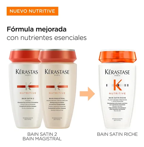 Nutritive Shampoo Bain Satin Riche