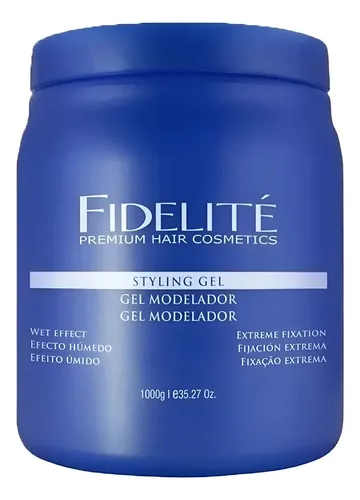 Efecto Humedo Gel Modelador Fijacion Extrema 1kg Fidelite 3c