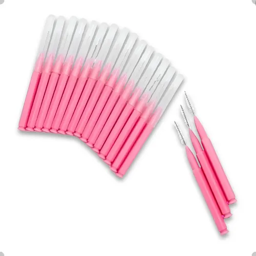 Cepillo De Pestañas Ultrafino Para Laminación De Cejas, 20 U