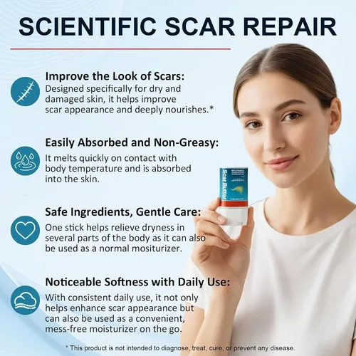 Stick Reparador De Cicatrices Con Manteca De Cacao, 2 Unidades, V