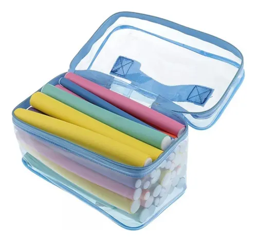 A 42 Piece Lightweight Flexible Sponge Wave Twist Rods 18
