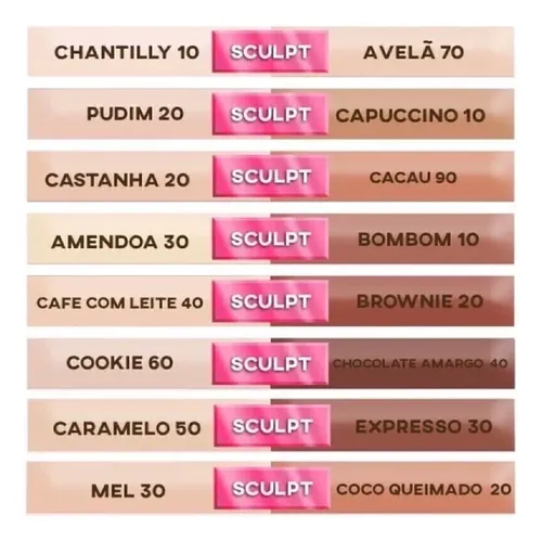 Corrector Y Contorno Feels Duo Sculpt Ruby Rose Original