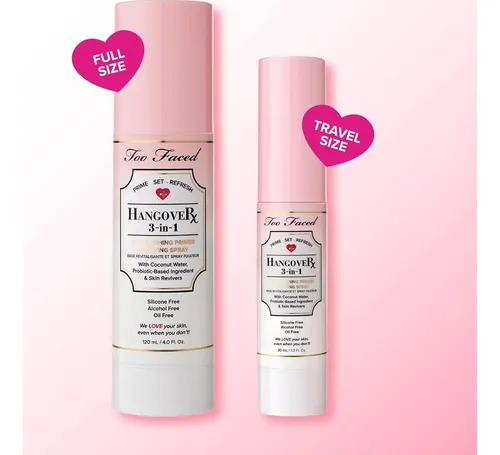 Too Faced Hangover Primer Y Spray Fijador 29.57 Ml