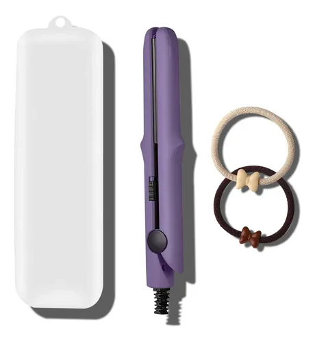 Plancha De Pelo Hsiwhv Mini, Rizador Doble, Cerámica