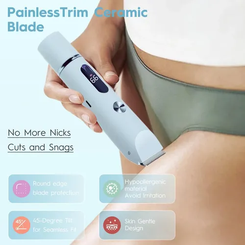 Recortadora Eléctrica Para Bikini Suminggo 2 En 1 Impermeabl