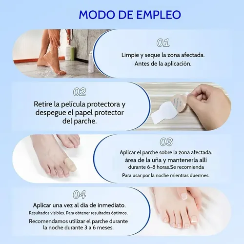 \\ Fc Parches Para Uñas Fúngicos 63pcs/caja De Parches Para
