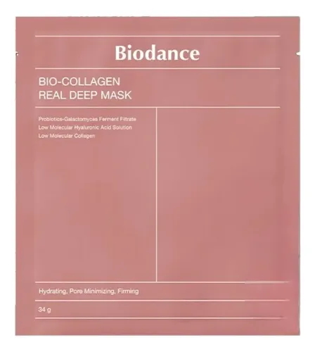 Biodance Mascarilla Koreana Bio Collagen Hidratacion Firmeza