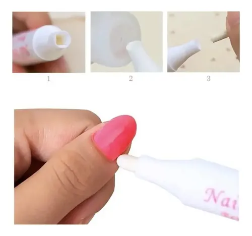 Lapiz Corrector De Esmalte De Uñas Recargable 4 Puntas