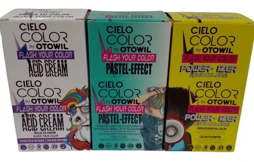 Mascara Capilar Con Enjuague Crema Acida Otowil Caja X12uni