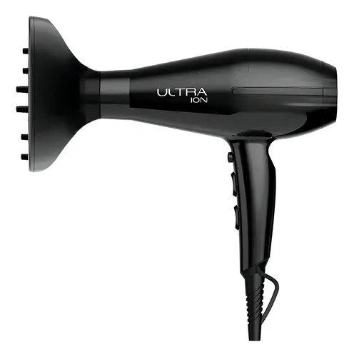 Secador de pelo Gama Italy Professional de 2100 W con difusor negro de