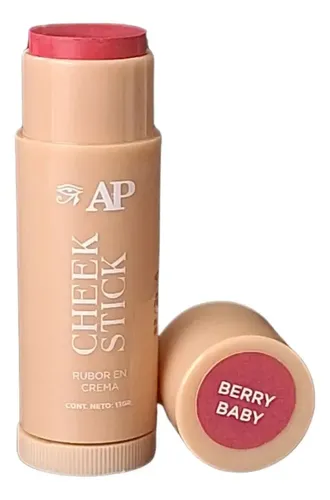 Contorno/rubor En Barra Cheek Stick Deep Brown Ap Tono Del Maquillaje Berry Baby -rosa Intenso
