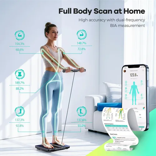 Báscula De Baño Digital Runstar Smart Scale Con Composición