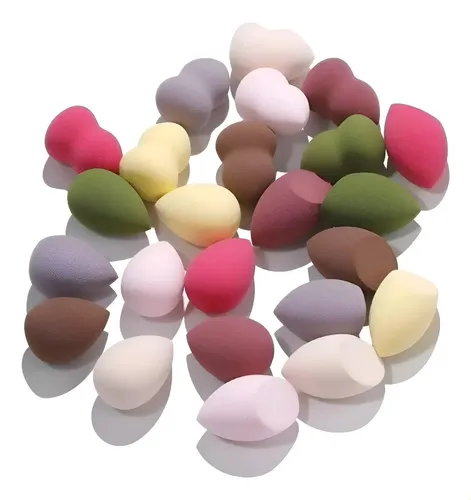 .sjx Paquete De Esponjas Para Maquillaje Lote 36 Piezas..