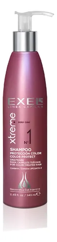 Kit Shampoo Y Enjuague Exel Xtreme Fijador Del Color X340 Ml