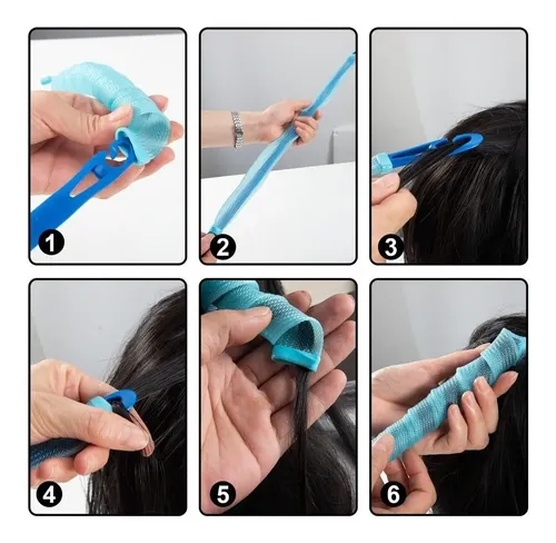 Kit De Rulos Para Peinar Cabello De 55 Cm