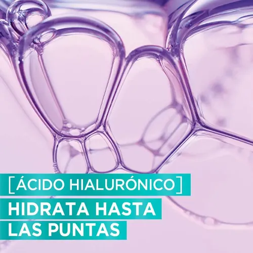Shampoo Elvive L’Oreal Paris Hialurónico Hialurónico Pure Raíces Grasas Puntas Deshidratadas x370 ml