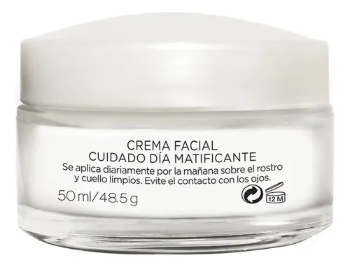 Crema Hidratante Matificante L’Oréal Paris Hidra-Total 5 día para todo tipo de piel de 50mL/48.5g 30+ años