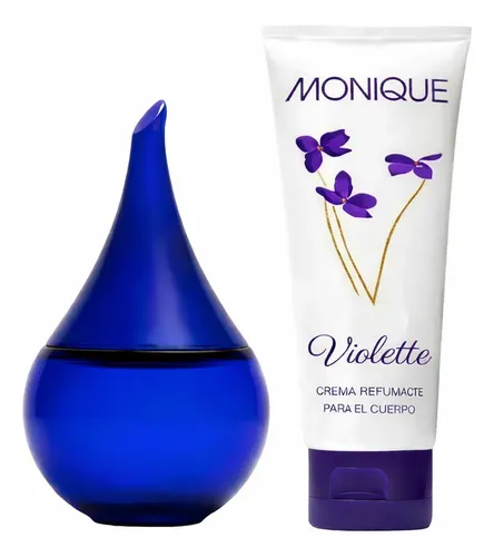 Perfume Femenino Monique Violette 60ml+ Crema Corporal 100g