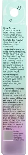 Delineador Líquido Vegano Pacifica Black 6ml