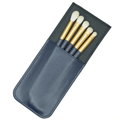 Set De Pinceles De Maquillaje Suaves Portable Para Ojos