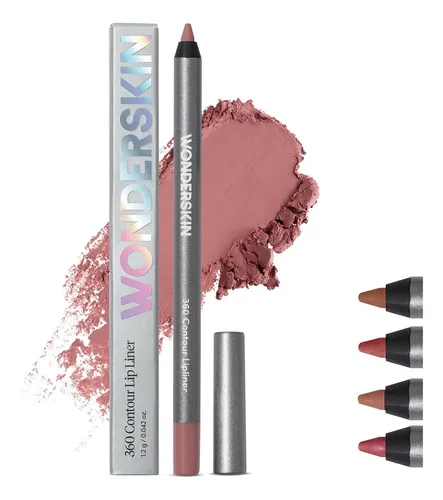 Wonderskin Lip Liner Pencil – 360 Contour Lipliner, Long Las
