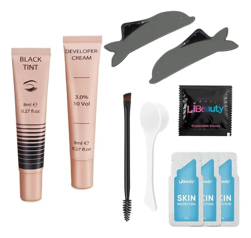 Kit Libeauty Coloración De Pestañas Con Parche De Delfín