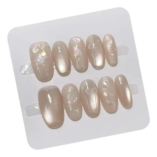 Calidad Superior Concha Vidriada De Hadas Con Parche For