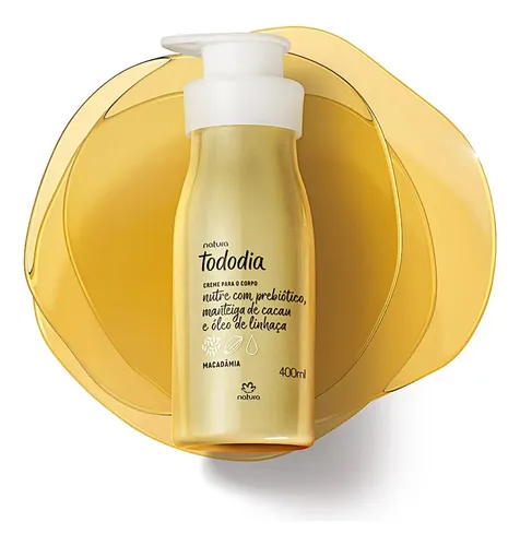 Crema Corporale De Macadamia Tododia Natura 400ml