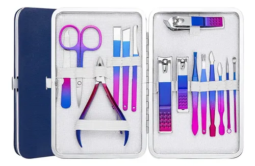 Kit Para Uñas: Cortaúñas, Tijeras, Pedicura Op Cy