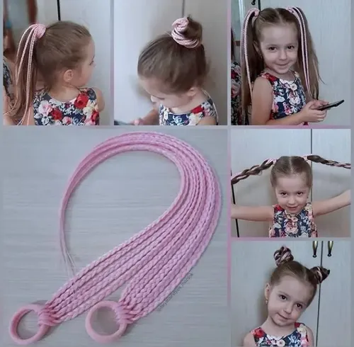 Coletas Con Trenzas