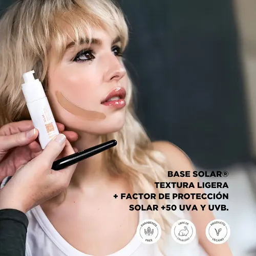 Base Serum Protector Solar Fps 50+ Regina Con Aloe Vera Tono 01 Medio