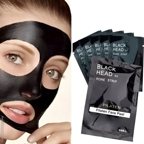 Set 12 Mascarillas Quita Puntos Negros Ojeras Granitos Acne